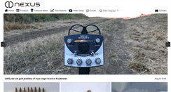 Desktop Screenshot of nexusdetectors.com